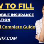 How to fill automobile insurance application