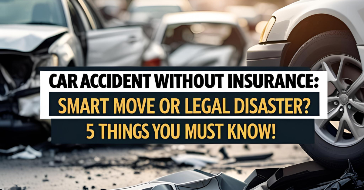 Car Accident Without Insurance: Smart Move or Legal Disaster? 5 Things You Must Know!