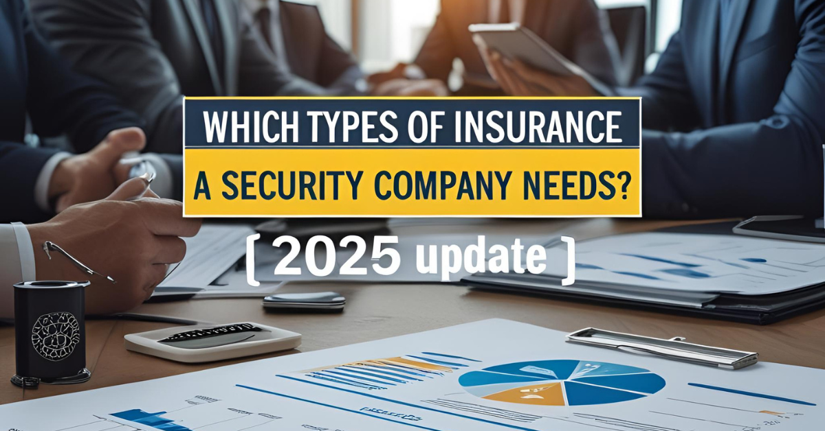 Which Types of Insurance a Security Company Needs? [2025 Update]